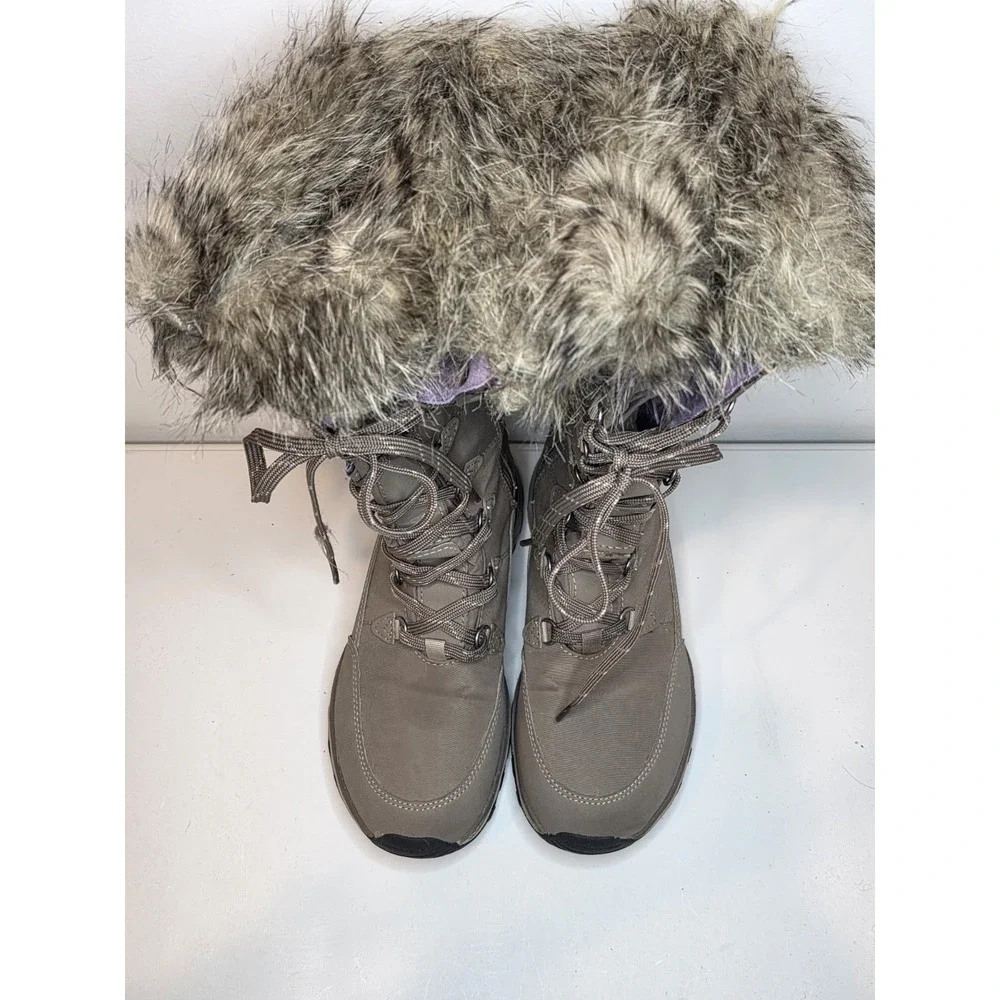 EDDIE BAUER Solstice 2 Boot Driftwood Women's Size 6 WINTER WATER RESISTANT
